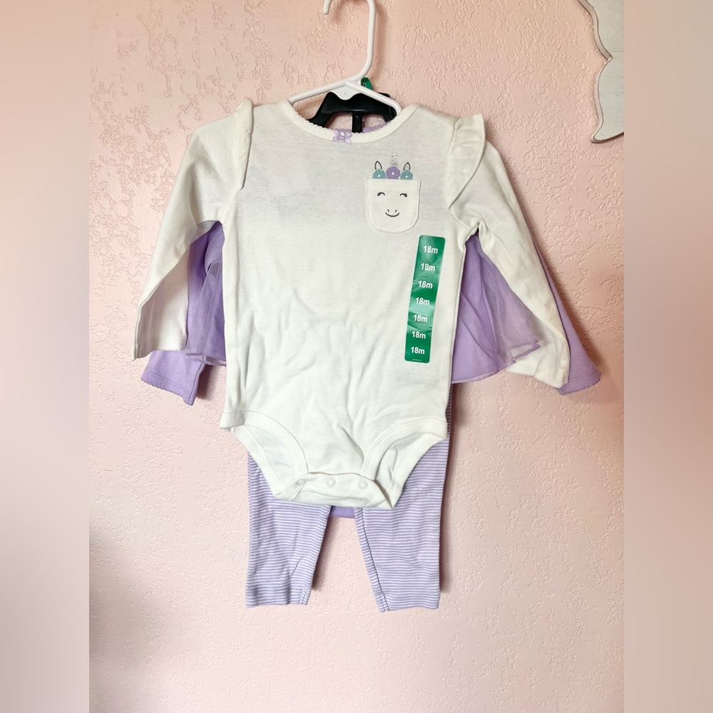 Carter’s Girls 3pc Set 18m